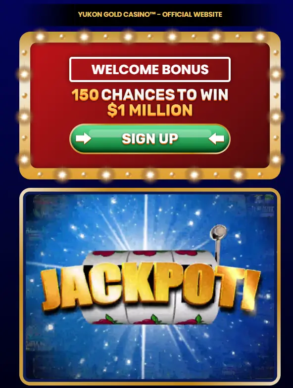 Yukon Gold Casino bonus